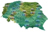 Pogoda we wtorek i na kolejne dni, dla Polski i Ukrainy
