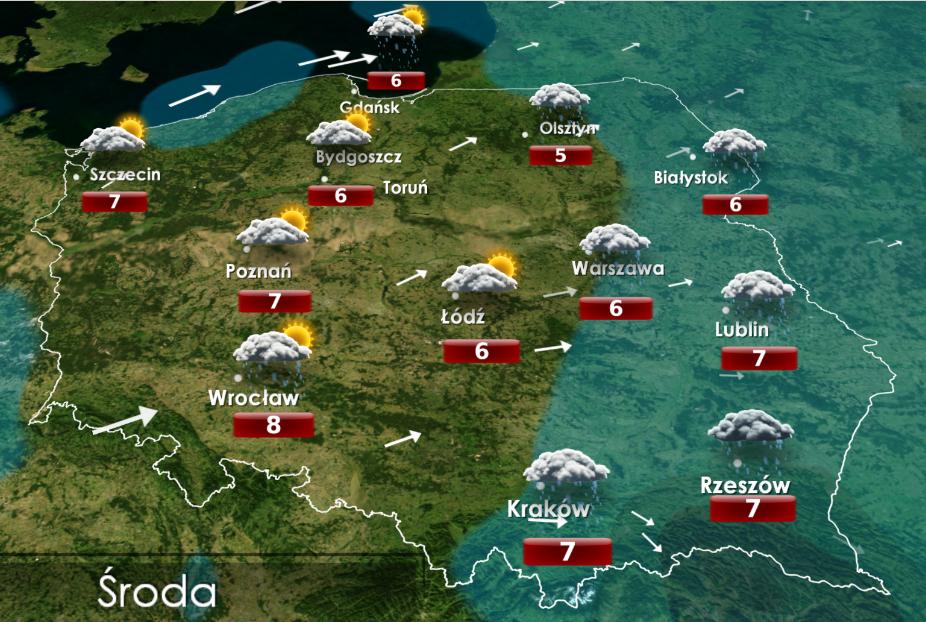 Aktualnosci Krotko I Dlugoterminowa Prognoza Pogody Dla Polski Europy I Swiata